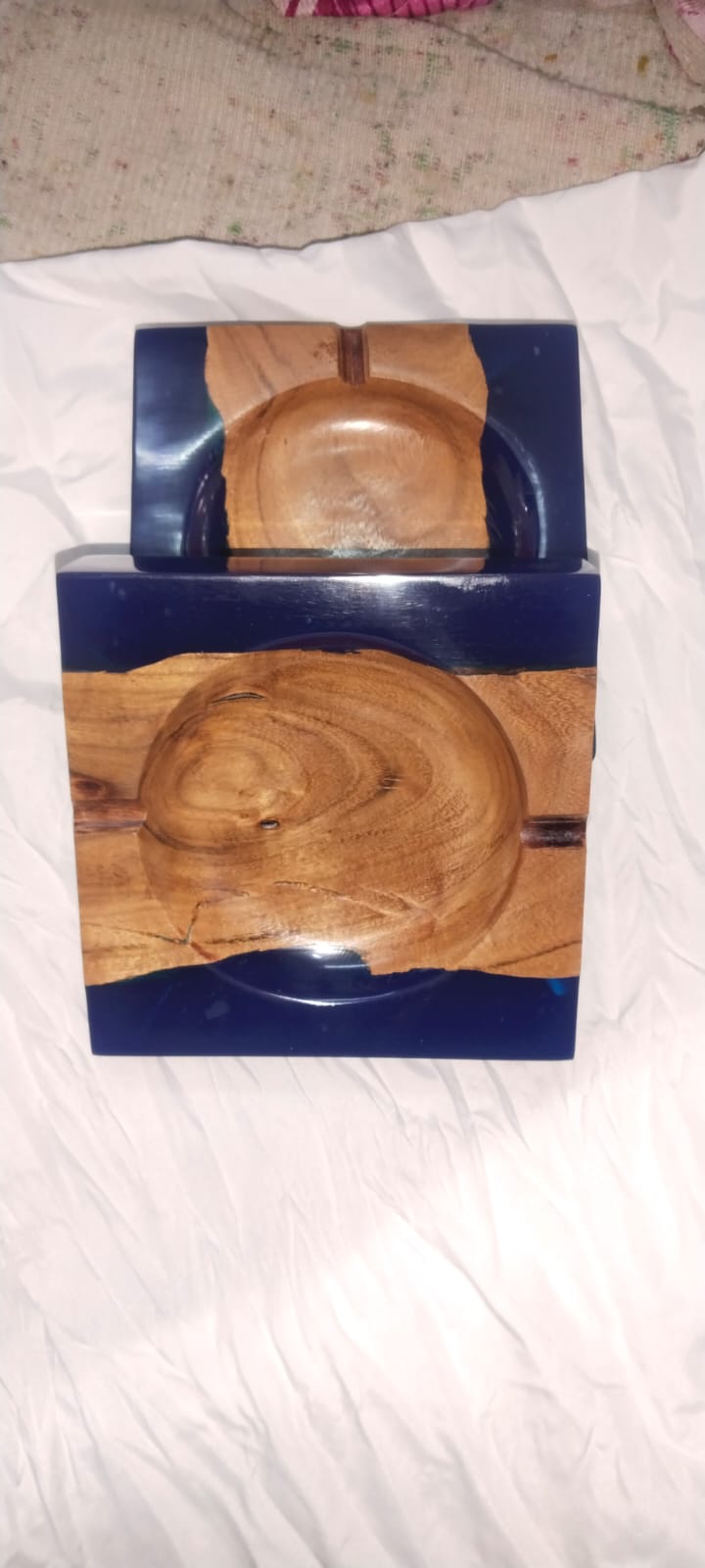 Wood & Resin Ashtray