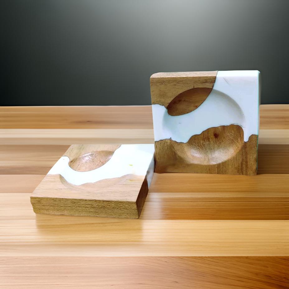 Wood & Resin Ashtray